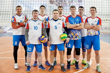 Team «Severneftegazprom» – the bronze prize-winner of the masters Cup in volleyball