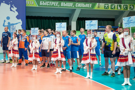 OJSC Severneftegazprom presented its team at the opening of a charity volleyball tournament